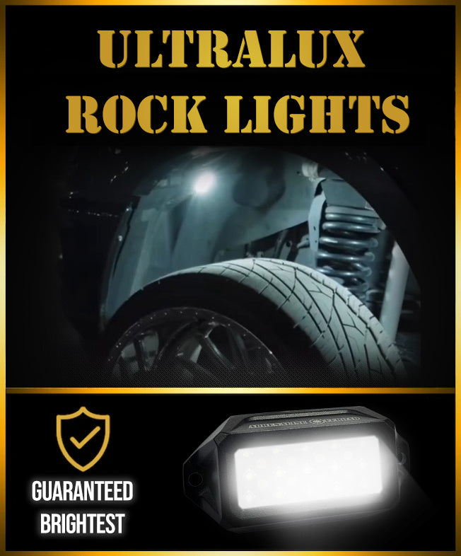 ULTRALUX Pure White Rock Lights