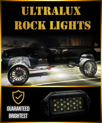 ULTRALUX Pure White Rock Lights