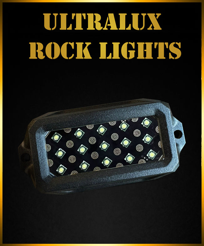 ULTRALUX Pure White Rock Lights